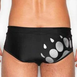 Underwear Tulio BP16 Paw Print Brazilian Bikini