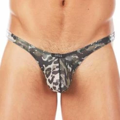 Gregg Homme 112304 AWOL Thong Camo Underwear
