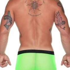 Male Power 145-07B Neon Mesh Pouch Short
