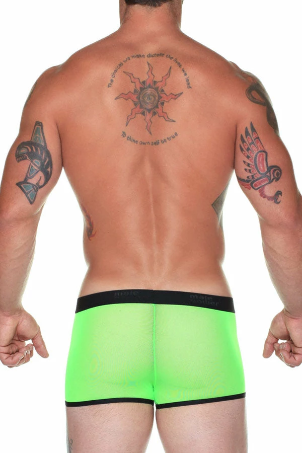 Male Power 145-07B Neon Mesh Pouch Short 4 Male Power 145-07B Neon Mesh Pouch Short