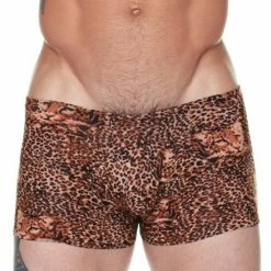 Male Power 153-030 Pouch Short Leopard
