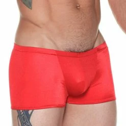 Male Power 153-076 Lo Rise Satin Short