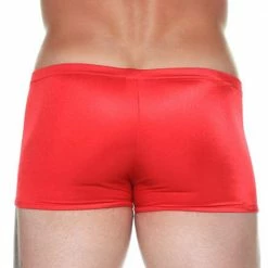 Male Power 153-076 Lo Rise Satin Short 10 Male Power 153-076 Lo Rise Satin Short