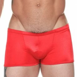 Male Power 153-076 Lo Rise Satin Short