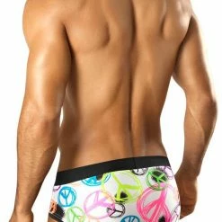 Vuthy 291 Peace Print With Waist Swim Brief 6 Vuthy 291 Peace Print With Waist Swim Brief