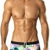 Vuthy 291 Peace Print With Waist Swim Brief