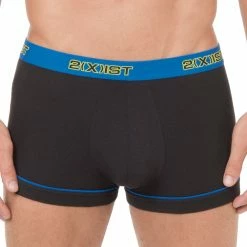 2xist 2X3104443302 Performance Cotton 2Pk No Show Trunk