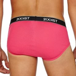 2xist 020303 COTTON 3PK CONTOUR POUCH BRIEF