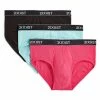 2xist 020303 COTTON 3PK CONTOUR POUCH BRIEF