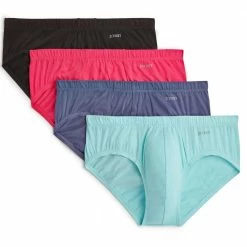 2xist 020432 COTTON 4PK BIKINI BRIEF