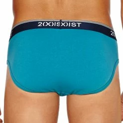 2xist 021320 STRETCH 3PK NS BRIEF Thin Stripe