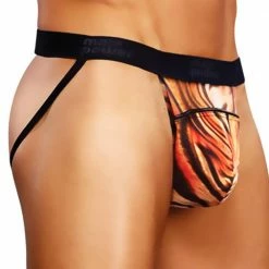 Male Power 389-169 Safari Jock W/ Piping