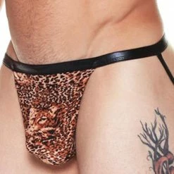 Male Power 392-030 Sport Jockstrap Leopard