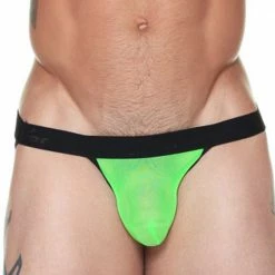 Male Power 474-07B Neon Mesh Mustang Bikini