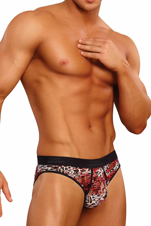 Male Power 490-157 Sheer Mesh Wings Bikini 7 Male Power 490-157 Sheer Mesh Wings Bikini