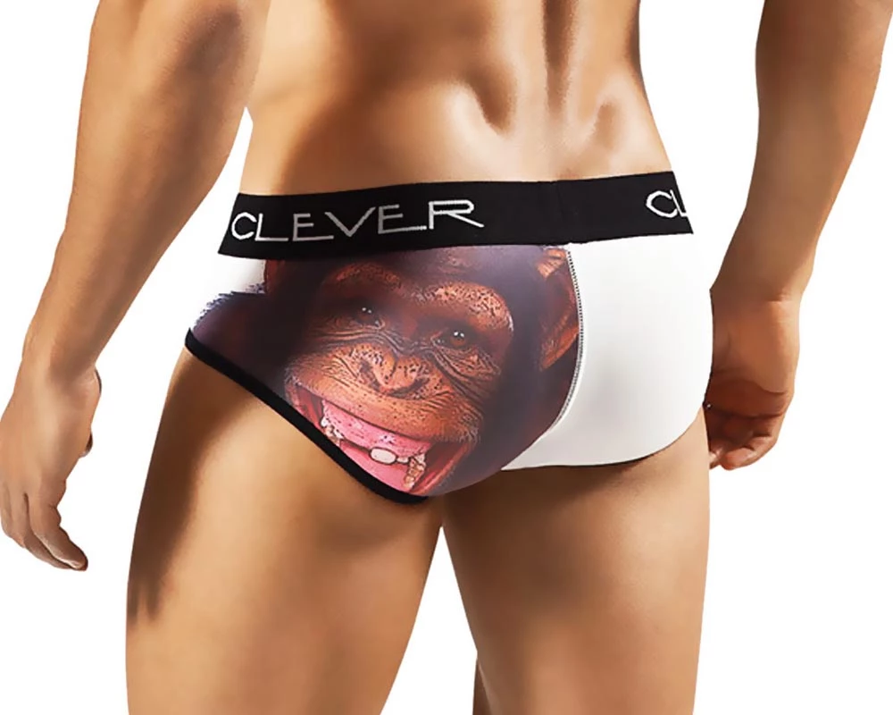 Clever 5167 Little Monkey Brief Underwear 4 Clever 5167 Little Monkey Brief Underwear