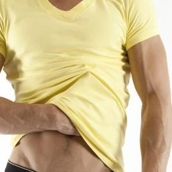 Shirts Skiviez 6376426 Cotton Stretch Basics V-Neck