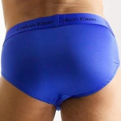 Calvin Klein 6438223 Microfiber Stretch 2 Pack Hip Brief