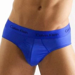 Calvin Klein 6438223 Microfiber Stretch 2 Pack Hip Brief