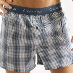 Calvin Klein 6439729 Woven Slim Fit Boxer
