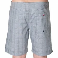 Andrew Christian ACPOOL Poolside Swin Shorts Grey Plaid