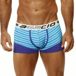 Agacio AG5752 Sport Performance Two Tone Boxer Brief