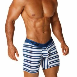 Agacio AG5928 Long Boxer Stripes