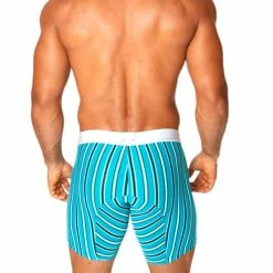 Agacio AG5932 Long Boxer Horizontal Stripes