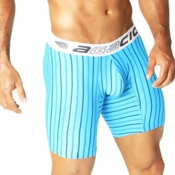 Agacio AG5934 Long Boxer Horizontal Stripes