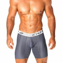 Agacio AG5935 Long Boxer Horizontal Stripes