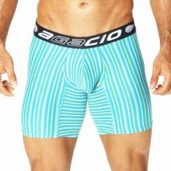 Agacio AG5945 Long Boxer Horizontal Stripes