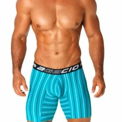Agacio AG5947 Long Boxer Horizontal Stripes