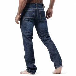 Agacio AG9702 Straight Leg Jeans Raw 9 Agacio AG9702 Straight Leg Jeans Raw