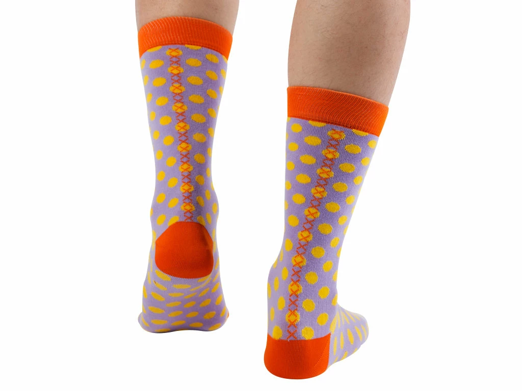 Blue Blood BB006 Small Polka Blood Socks 5 Blue Blood BB006 Small Polka Blood Socks