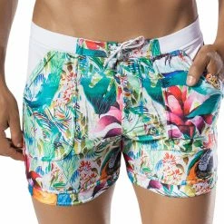 Swimwear Clever CL0604 Colombia Tropical Swimsuit Trunk