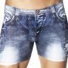Underwear Clever 2200 Indigo Jean Boxer - 2 Underwear Clever 2200 Indigo Jean Boxer -