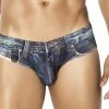 Clever 5201 Denim Jean Latin Brief -