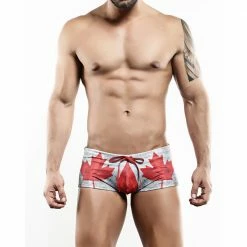 Cover Male CMG011 CANADA Flag Boxer Trunk