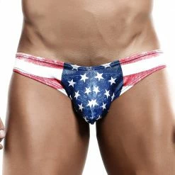 Cover Male CMJ018 USA Flag Bikini Brief Best Sellers