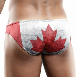 Cover Male CMJ019 CANADA Flag Bikini Brief