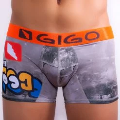 Underwear Gigo G04003 Microfiber Boxer Long Zunk