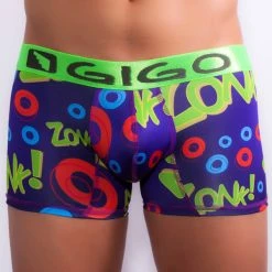 Underwear Gigo G04003 Microfiber Boxer Long Zunk