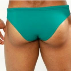 Good Devil GD0671 And Grey Stripes Swim Bikini