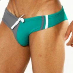 Good Devil GD0671 And Grey Stripes Swim Bikini 10 Good Devil GD0671 And Grey Stripes Swim Bikini