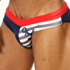 Good Devil GD0674 Anchor Stripes Swim Bikini 8 Good Devil GD0674 Anchor Stripes Swim Bikini
