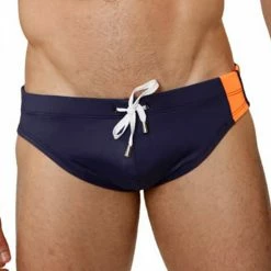Mensuas MN0680 Orange Swim Bikini
