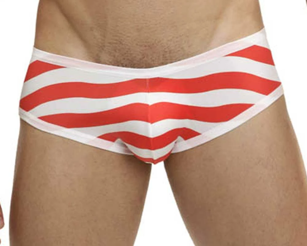 Mensuas MN0827 USA Flag Boxer Briefs 3 Mensuas MN0827 USA Flag Boxer Briefs