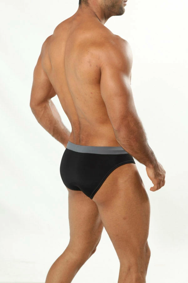 Cover Male CM0711 Charcoal Swim Boxer 4 Cover Male CM0711 Charcoal Swim Boxer