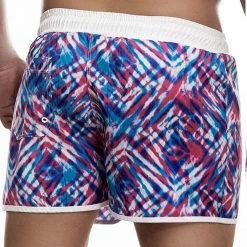 Mensuas MN0685 Zig Zag Swim Short