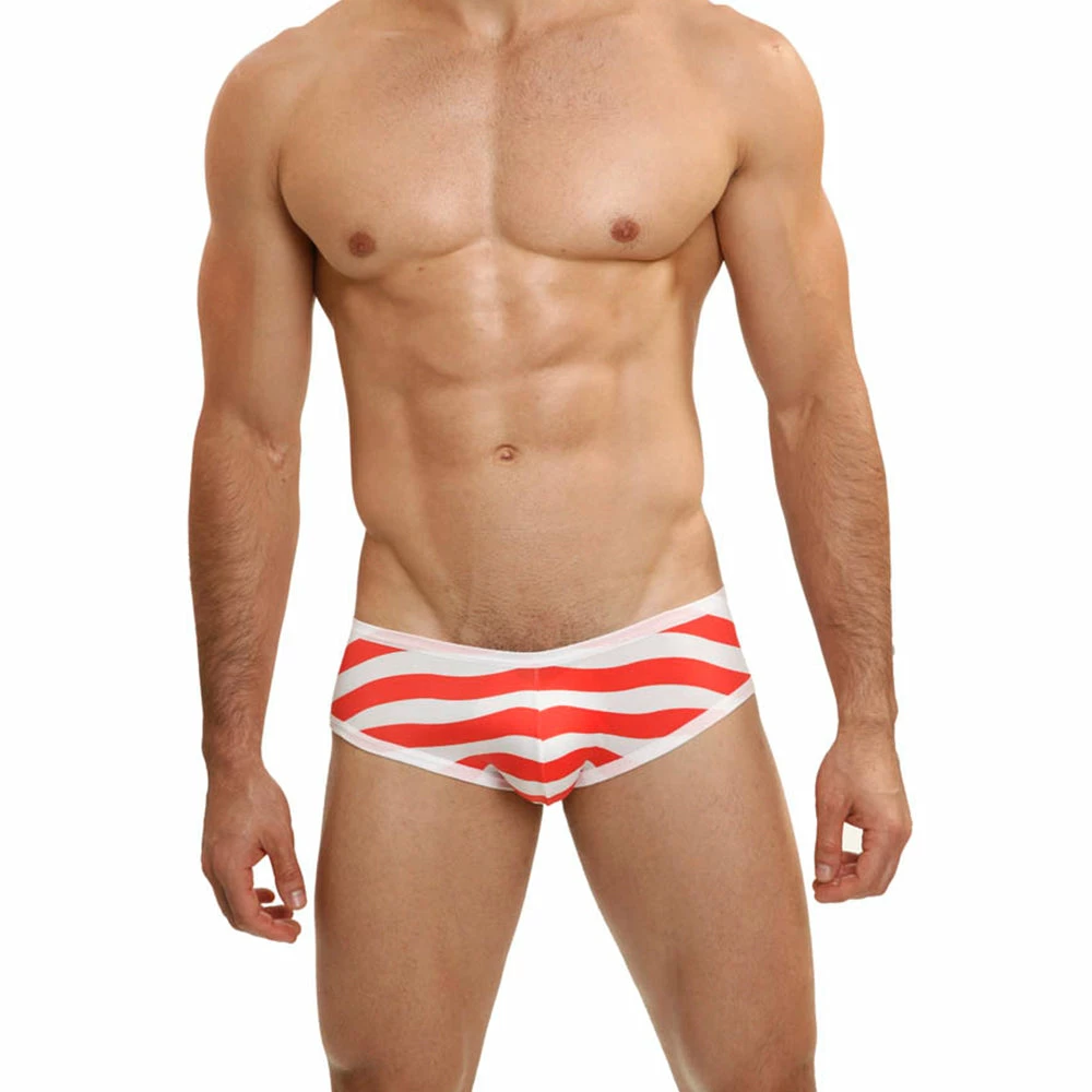 Mensuas MN0827 USA Flag Boxer Briefs 7 Mensuas MN0827 USA Flag Boxer Briefs